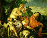 Paolo  Veronese, venus and adonis